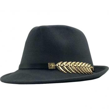 Wool Felt Trilby Hat for Winter (55-58CM)