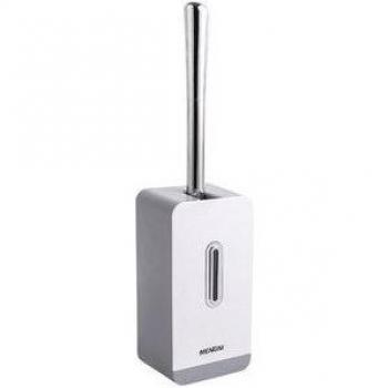 Wall-Mounted Toilet Brush with Automatic Close