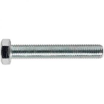 Sealey Zinc Plated 8.8 Steel Din 933 HT Setscrews M16 100mm Pack of 5