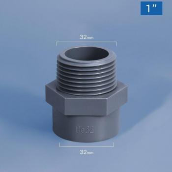Conector de manguera en V para tanques IBC