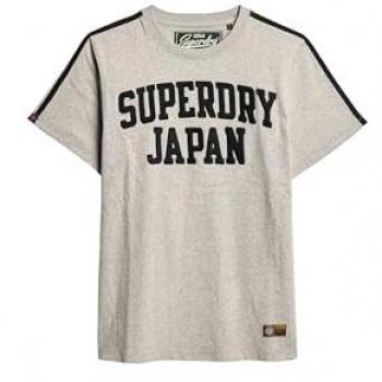 Vintage Athletic Style Shirt von Superdry – Herren, Grau L