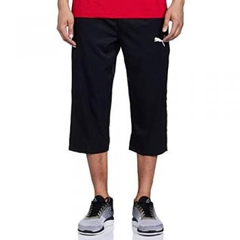 Puma Active Woven 3/4 Jogginghose für Herren, Schwarz, XXL