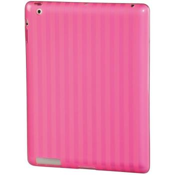 Hama iPad Skal Rosa med Randig Design för iPad2,3,4