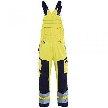 Tuta Da Lavoro Senza Maniche Multinorm 2678 Giallo Fluorescente/Blu Navy 46C