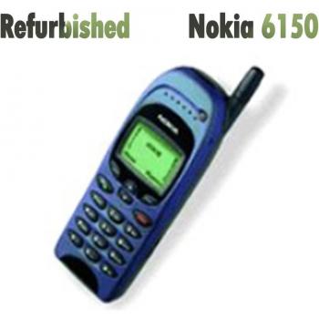 Teléfono Móvil Nokia 6150 Original Reacondicionado en Rojo