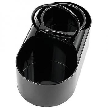 Porta vasos y botellas multifuncional en negro