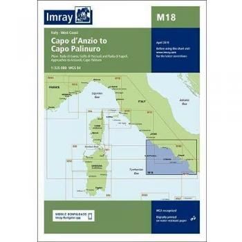 Imray Chart M18: Capo d'Anzio to Capo Palinuro