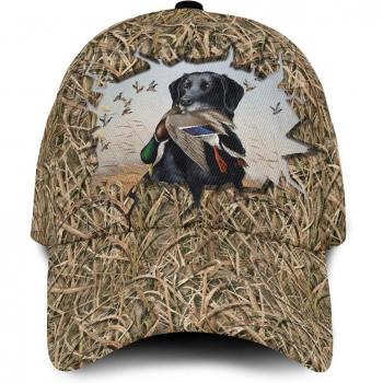 3D Printed Dogs Animals Snapback Hat for Men and Women - Sun Visor Cap