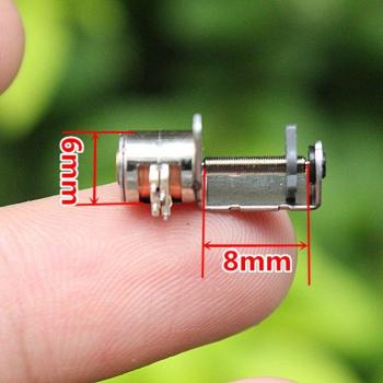 Two-Phase Four-Wire 6mm Stepper Motor