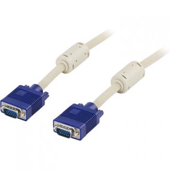 Deltaco Monitorkabel RGB HD15ha-15ha 3m