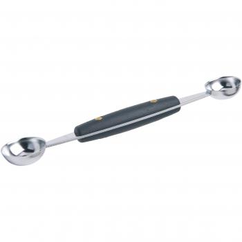 Cuillère de Cuisine Parisienne melon inox double bout