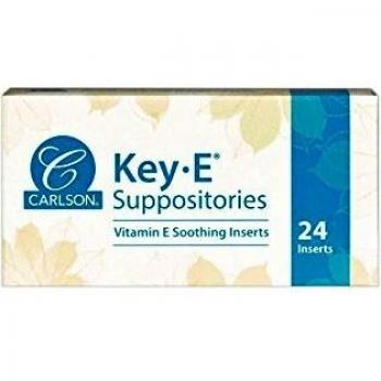 VitaminE Naturale Supposte Carlson 24