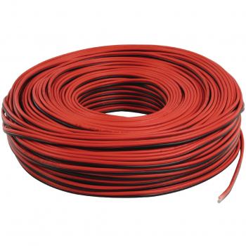 CABLE PARA ALTAVOZ NEGRO/ROJO 2X 0,75MM² VALUELINE