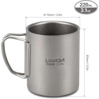 Lixada Titan Doppelwandbecher