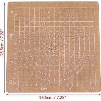 1pcs Transparent Square Acrylic Pressure Tool for Clay