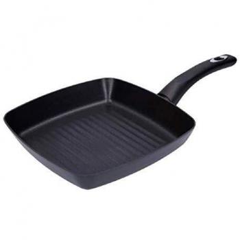 Asadora EDM 76675 24 x 24 cm Negro Aluminio