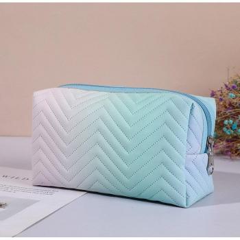 PURDORED Velvet Cosmetic Bag Pouch