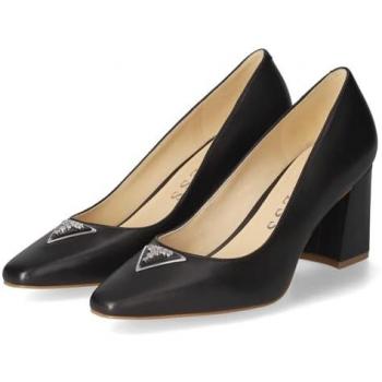 Zapatos de Tacón Alto Guess Varlay2 FLTVR2 LEA08 para Mujer en Color Negro