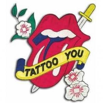 Patch Roll & Rock dei Rolling Stones – Iron On Tattoo You