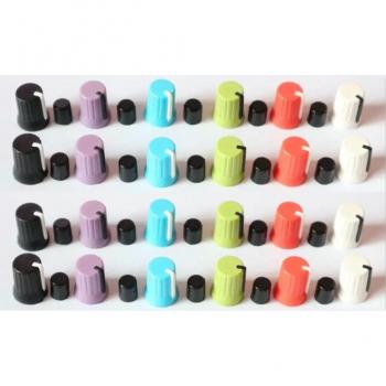 24pcs Colorful Knobs for Traktor Kontrol Z1 Z2 S2 S4 S5 S8 DJ Controller