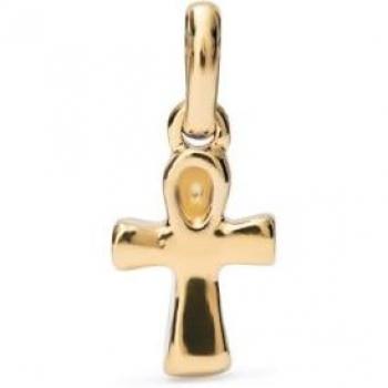 Cruz Dorada 18k Charm