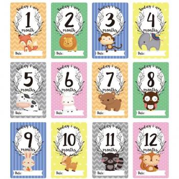 Set de Tarjetas para Hitos del Bebé