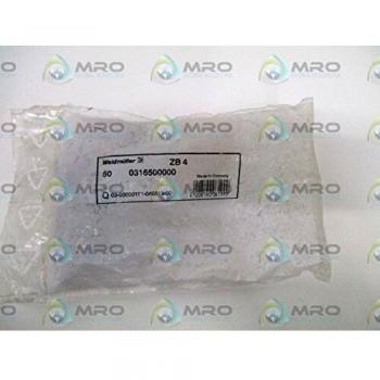 Weidmuller Staffa di serraggio per barra collettrice ZB4 0316500000