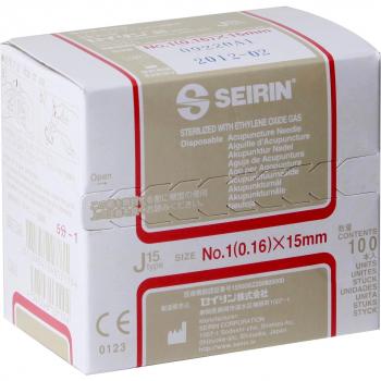J-Type Acupuncture Needles 0.16mm x 15mm - Pack of 100