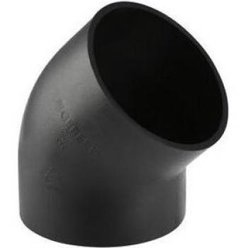 Pe-Hd Curva 45° Ø63mm per Impianti Sanitari Geberit