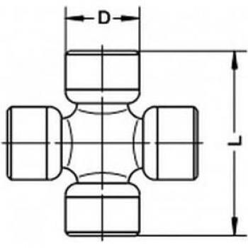 SPIDAN drive shaft vibration damper U 728/4