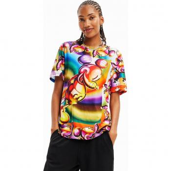 T-shirt oversize multicolor Mickey Mouse