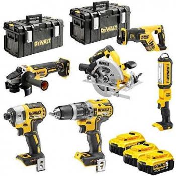 DeWalt DCK623P3 18V XR Li-Ion Komplettset mit 3 x 5 Ah Akkus