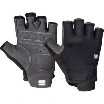 Guanti corti da donna Sportful Matchy nero