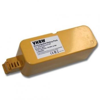 Vhbw Staubsauger-Akku passend für iRobot Roomba Scheduler 4225 Haushalt Staubsauger (2000mAh, 14,4V, NiMH)