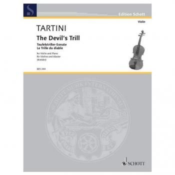 Partitions classique EULENBURG TARTINI GIUSEPPE - SONATA IN G MINOR - VIOLIN AND PIANO Violon