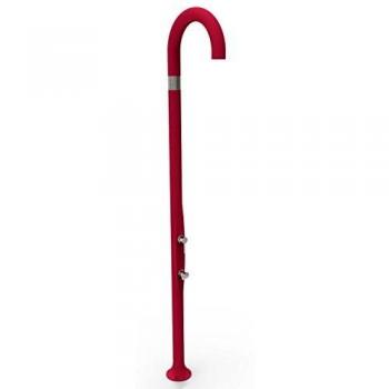 Doccia Tradizionale In Polietilene Funny Yin Con Miscelatore E Lavapiedi Colore Rosso Cv-T125/3027