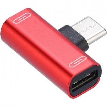 FFFAS 2 in 1 Type-C Female to Type-C Male Vertical Charging Converter