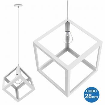 Sospensione Cubica 28 cm – design moderno