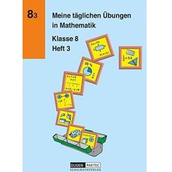 Meine täglichen Übungen in Mathematik Klasse 8 Heft 3