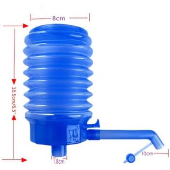 Dispensador manual de agua de 5 galones con tubo extraíble