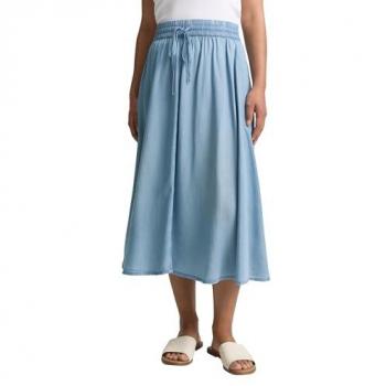 Tom Tailor Falda Azul Pastel