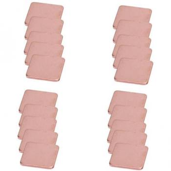 20 pcs 0.3mm to 2mm Copper Thermal Pads