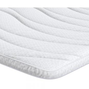 Cuscini sotto materasso bianco 100x200 cm in lattice vitaXL