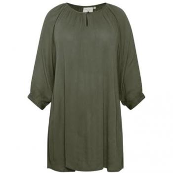 Damen Bluse mit 3/4-Ärmeln KAFFE Curve Ami