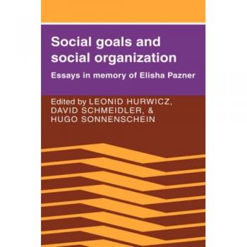 Ingles otros social goals and social organization hb cambridge