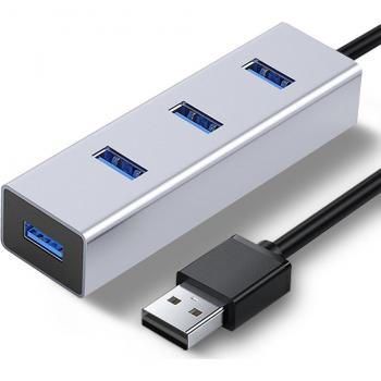 Concentrador USB OFCCOM 3.0, Multi Splitter de 4/7 Puertos, Compatible con Windows y Mac