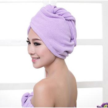 Chapeau de douche doux absorbant l'eau