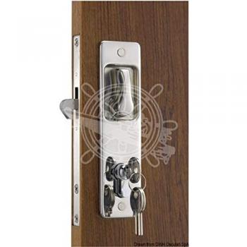 Serratura Yale esterna per porte scorrevoli 16-38 mm