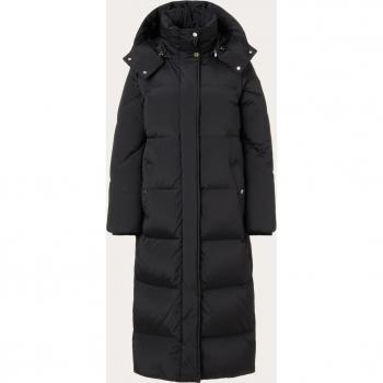 Woolrich Women's Black Down Coat - Aurora Long Parka, Size XS