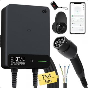 Wallbox DE 7kW 400V 32A Home Station with 7.5 m Type 2 Cable